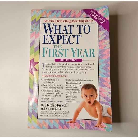 What to Expect the First Year & The Wonder Weeks Parenting Books - Picture 2 of 7